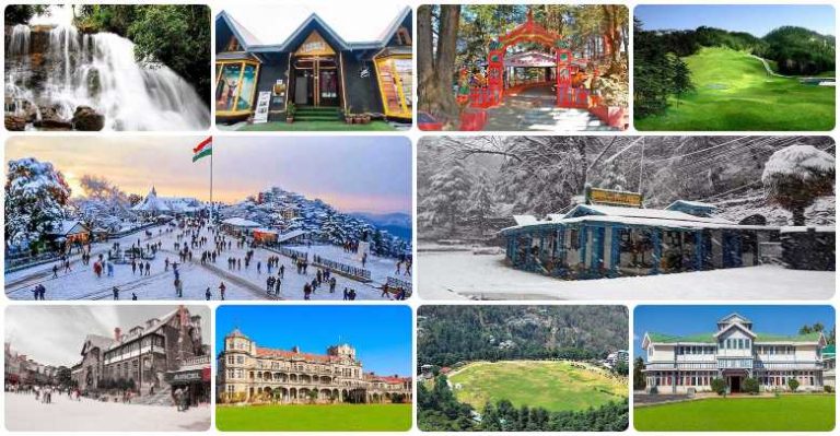 list of shimla tourist places